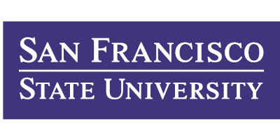 sfsu logo with seal portion cut out