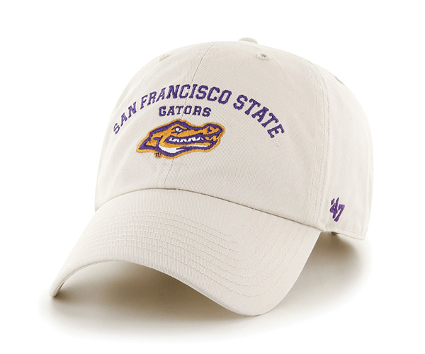 Cap with San Francisco State Gators text and gator head
